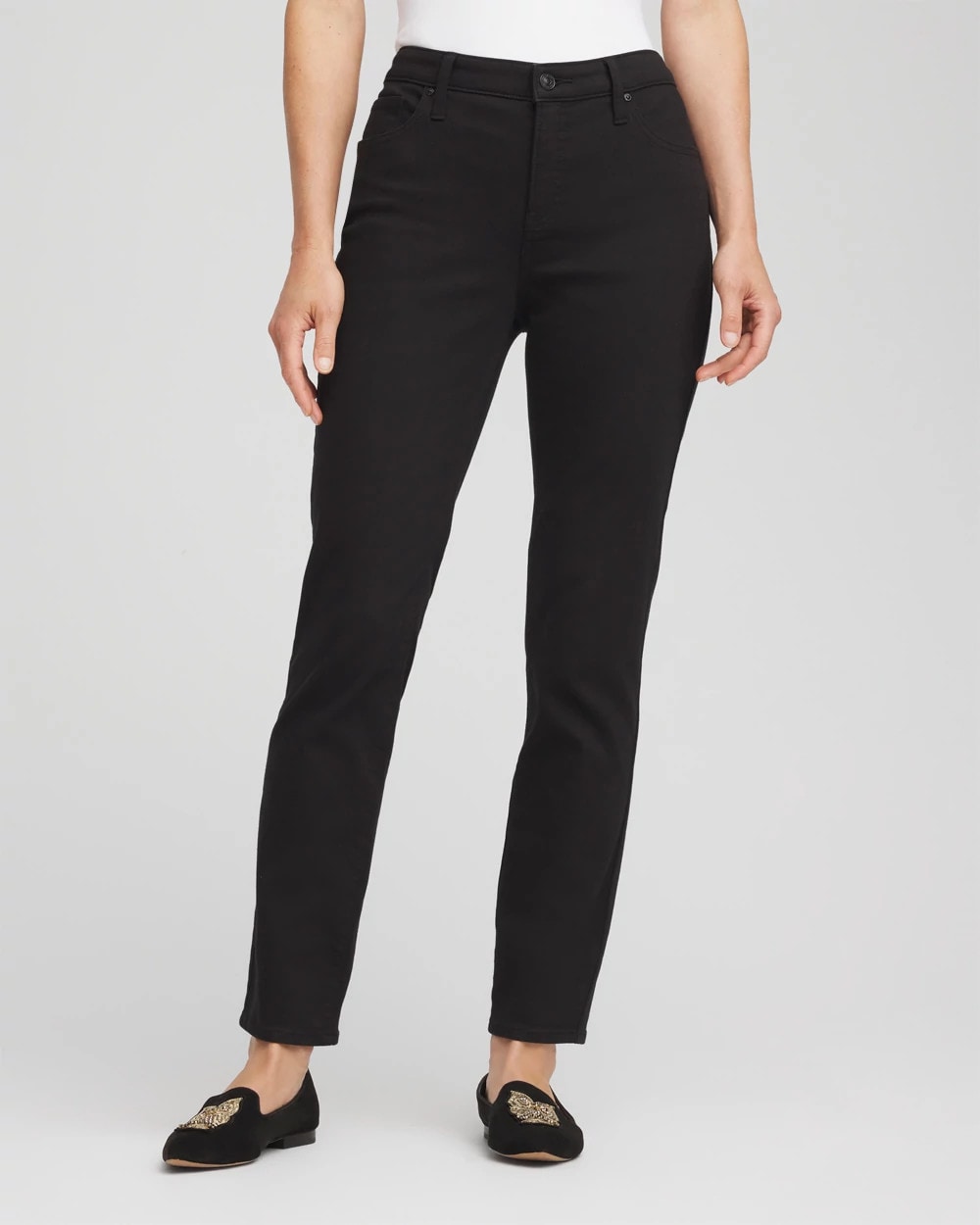 Chico's - Girlfriend Slim Ankle Jeans
