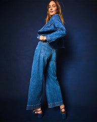 Chico's - Double Stitch Wide-Leg Cropped Pants