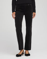 Chico's - Velveteen Pull-On Flared Jeans