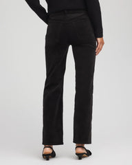 Chico's - Velveteen Pull-On Flared Jeans
