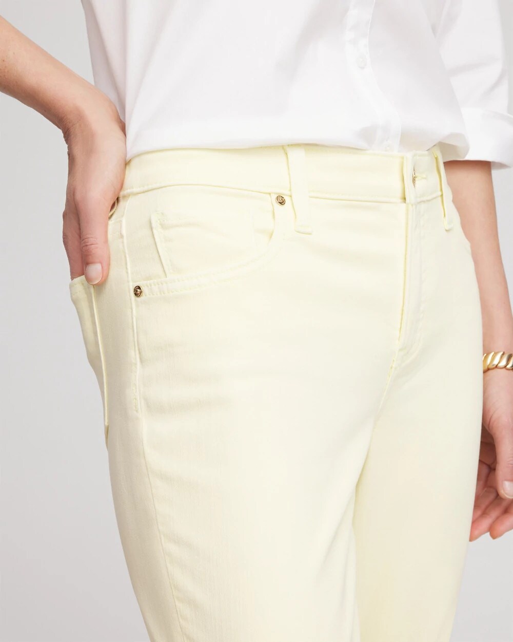 Chico's - Girlfriend Cropped Jeans