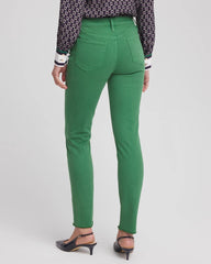 Chico's - Girlfriend Fray Hem Ankle Jeans