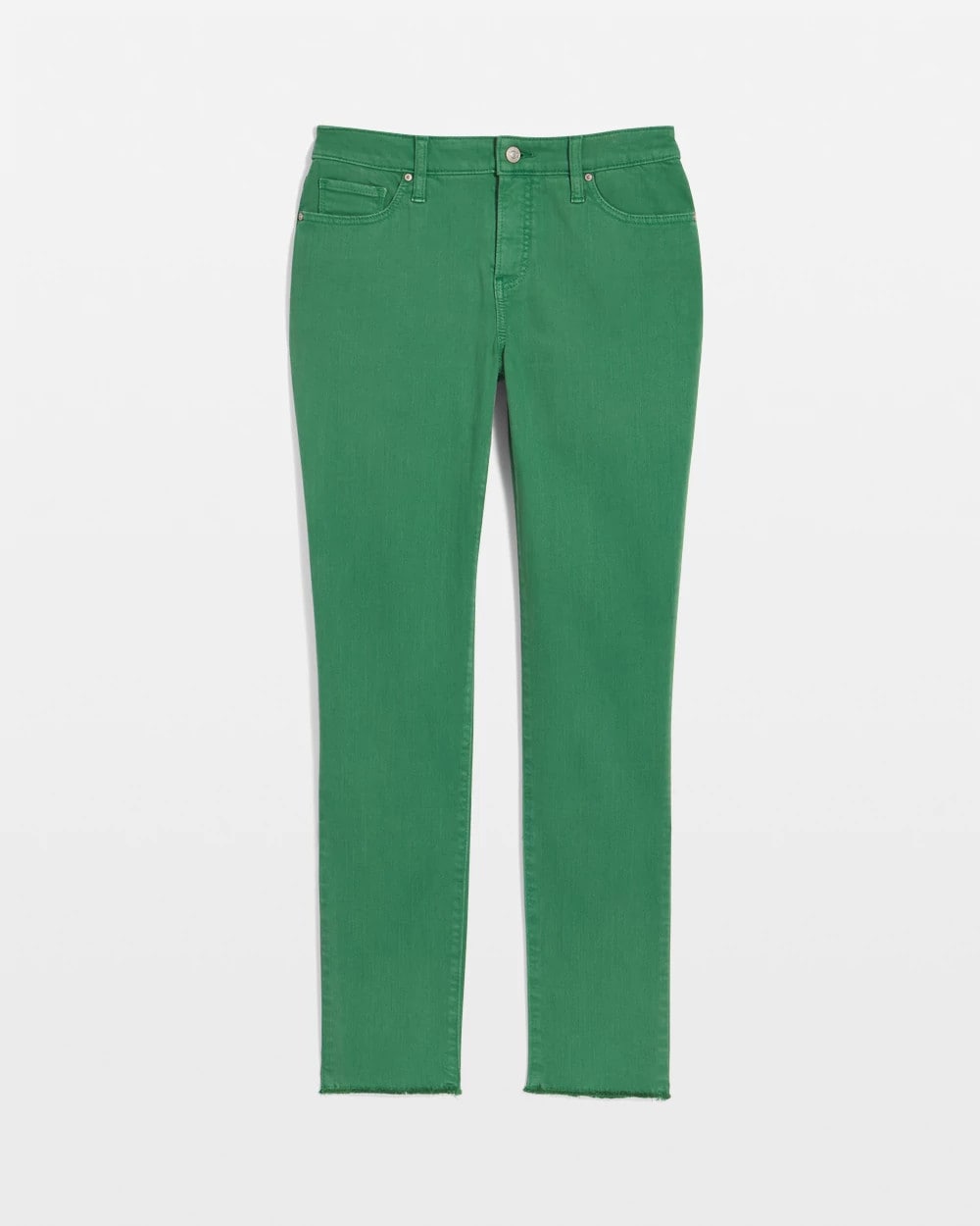 Chico's - Girlfriend Fray Hem Ankle Jeans