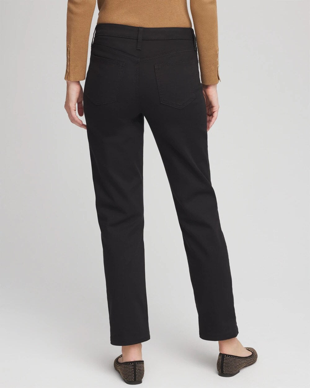Chico's - Girlfriend Straight Ankle Jeans