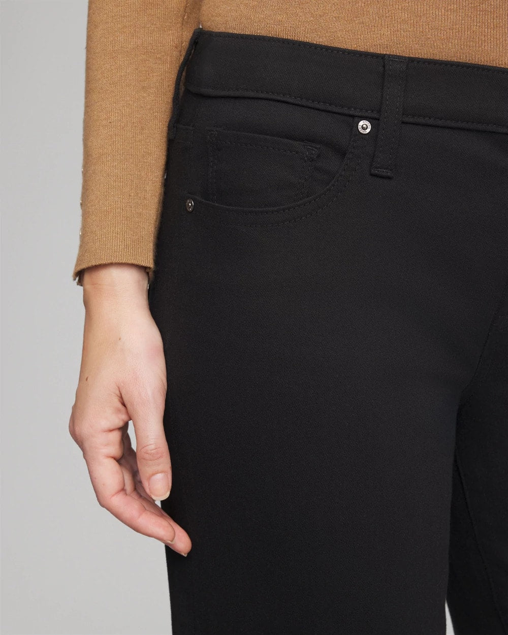 Chico's - Girlfriend Straight Ankle Jeans