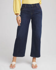 Chico's - Girlfriend Cropped Wide-Leg Jean