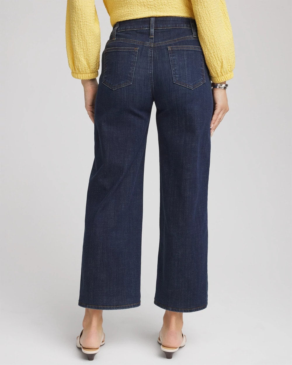 Chico's - Girlfriend Cropped Wide-Leg Jean