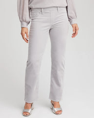 Chico's - Velveteen Pull-On Flared Jeans