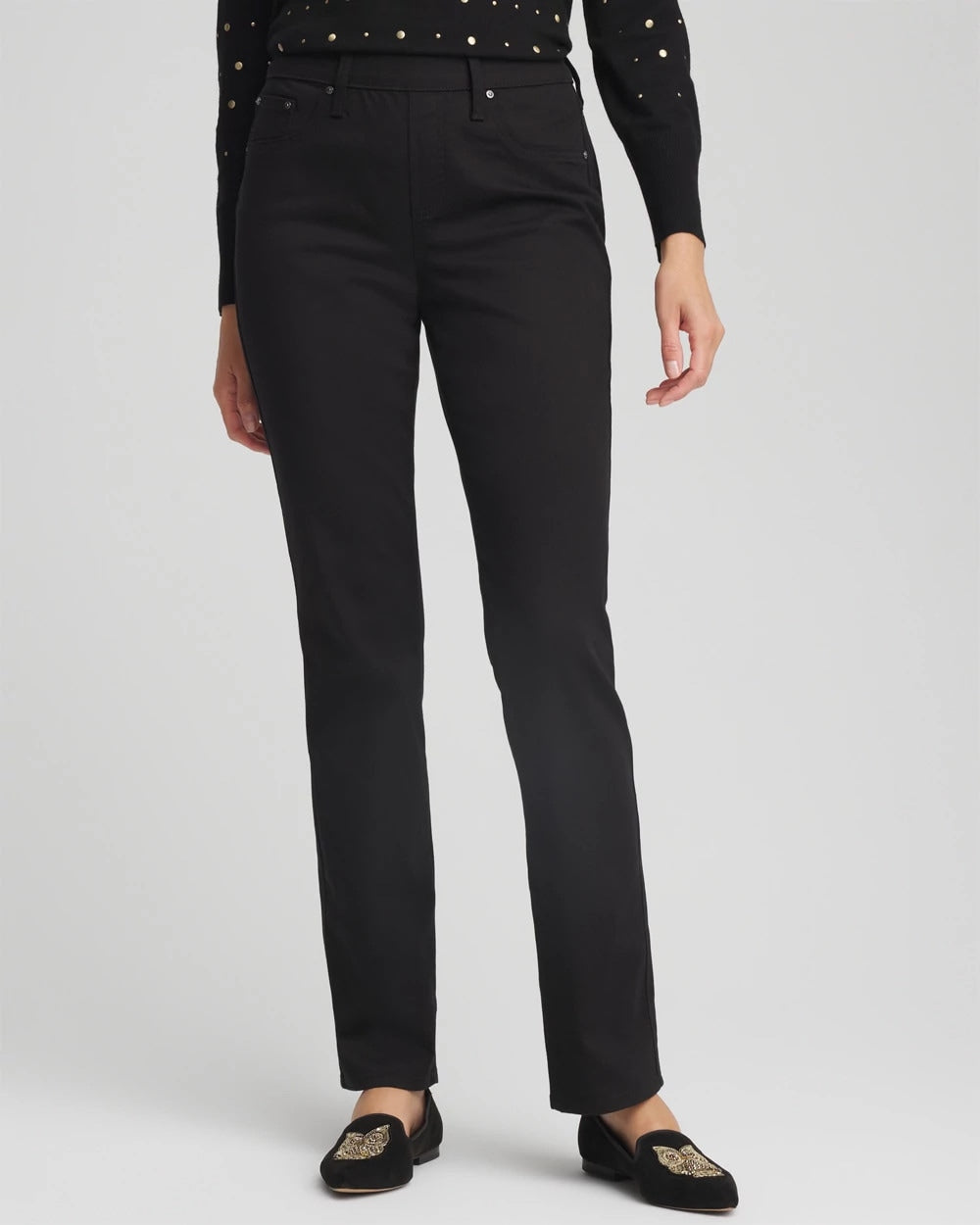 Chico's - Pull-On Straight Jeans