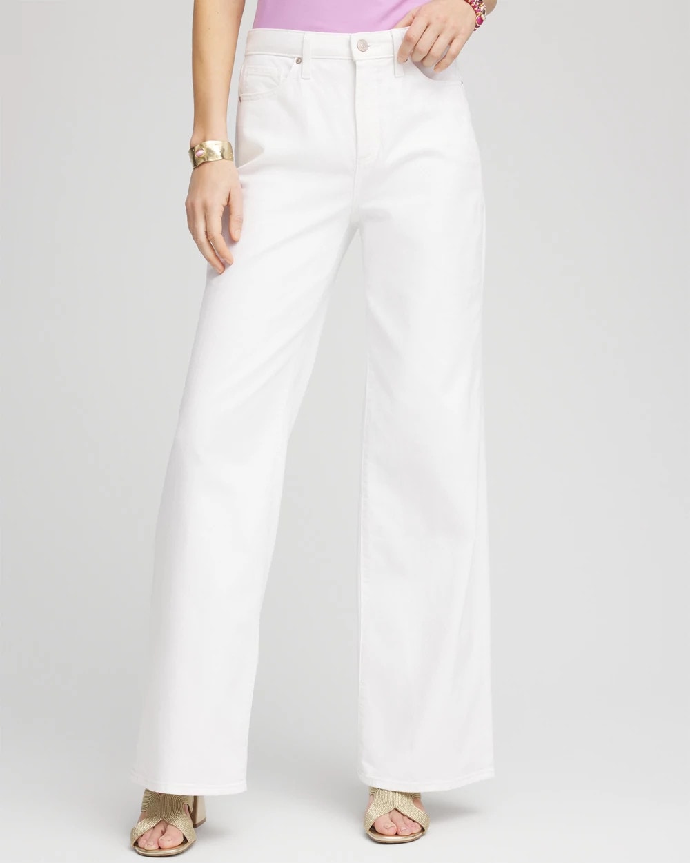 Chico's - So Slimming® High-Rise Wide-Leg Jeans