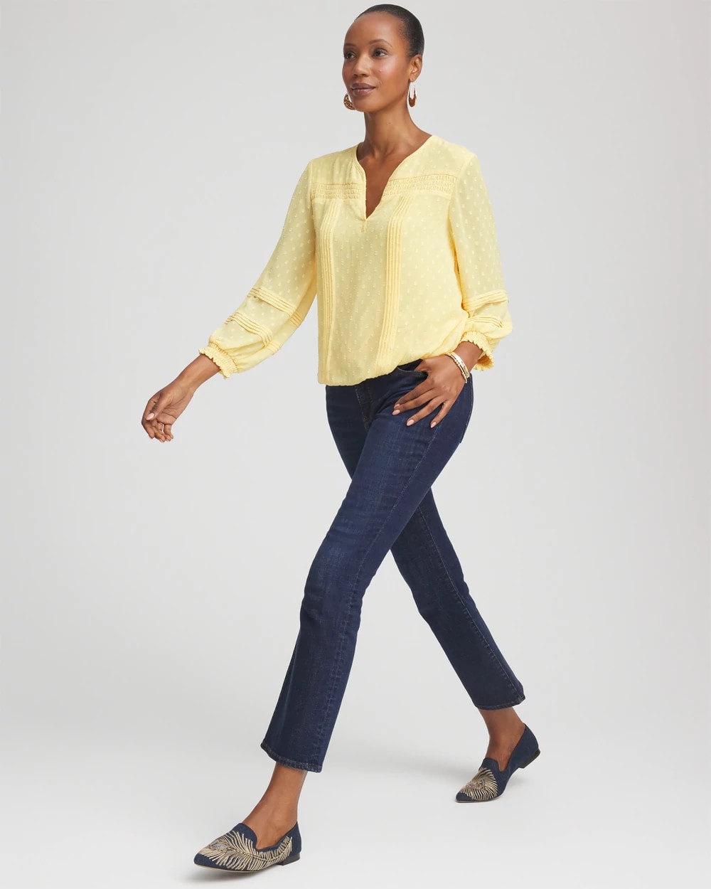 Chico's - Girlfriend Cropped Flared Jeans