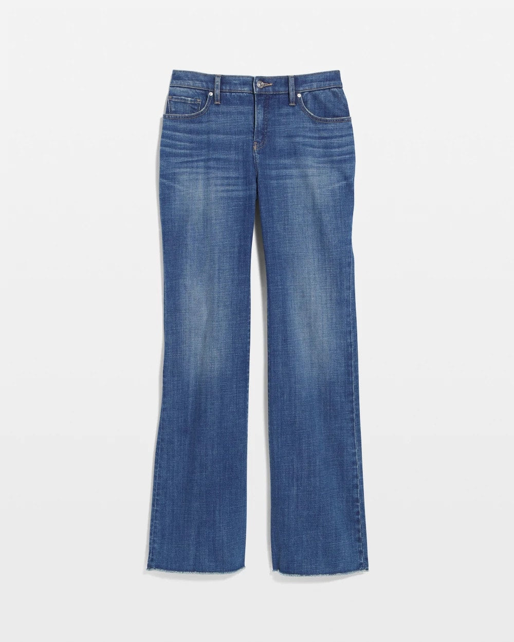Chico's - Girlfriend Frayed Flared Jeans