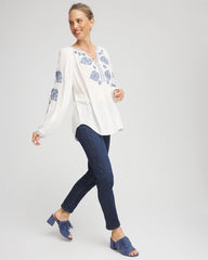 Chico's - Girlfriend Slim Ankle Jeans