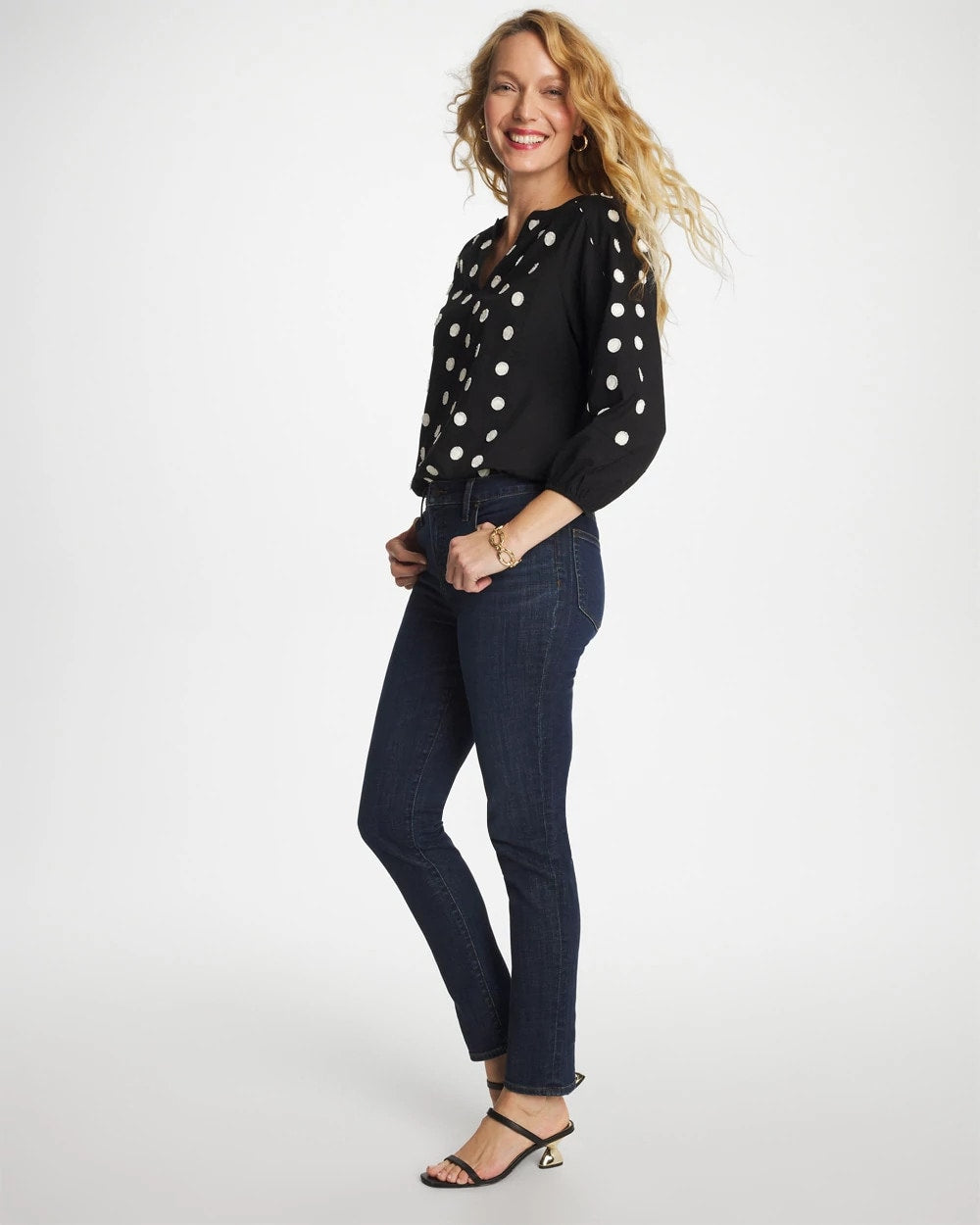 Chico's - Girlfriend Slim Ankle Jeans