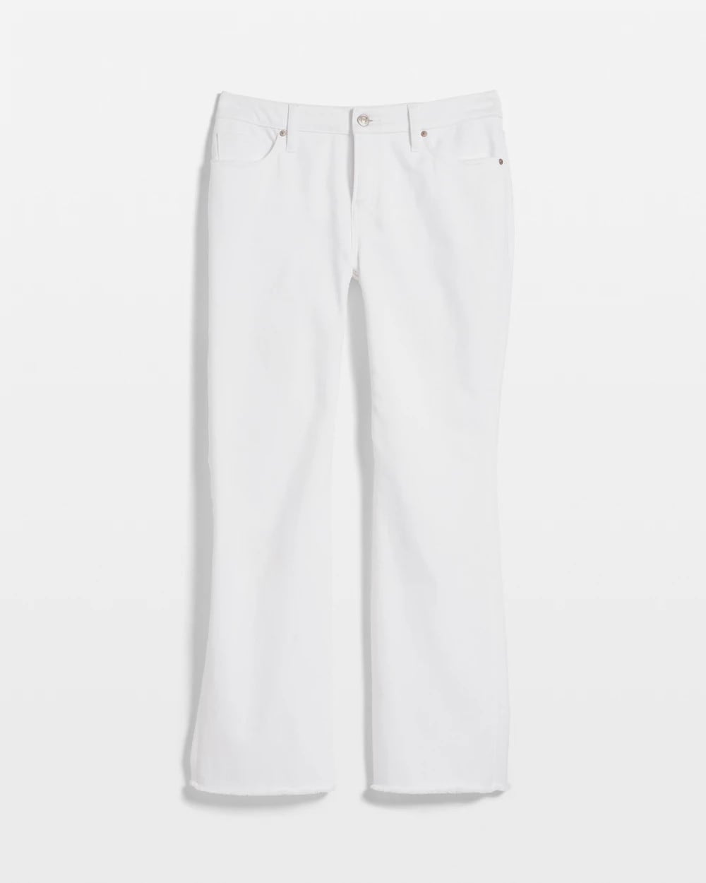 Chico's - No-Stain Girlfriend Frayed Flared Jeans