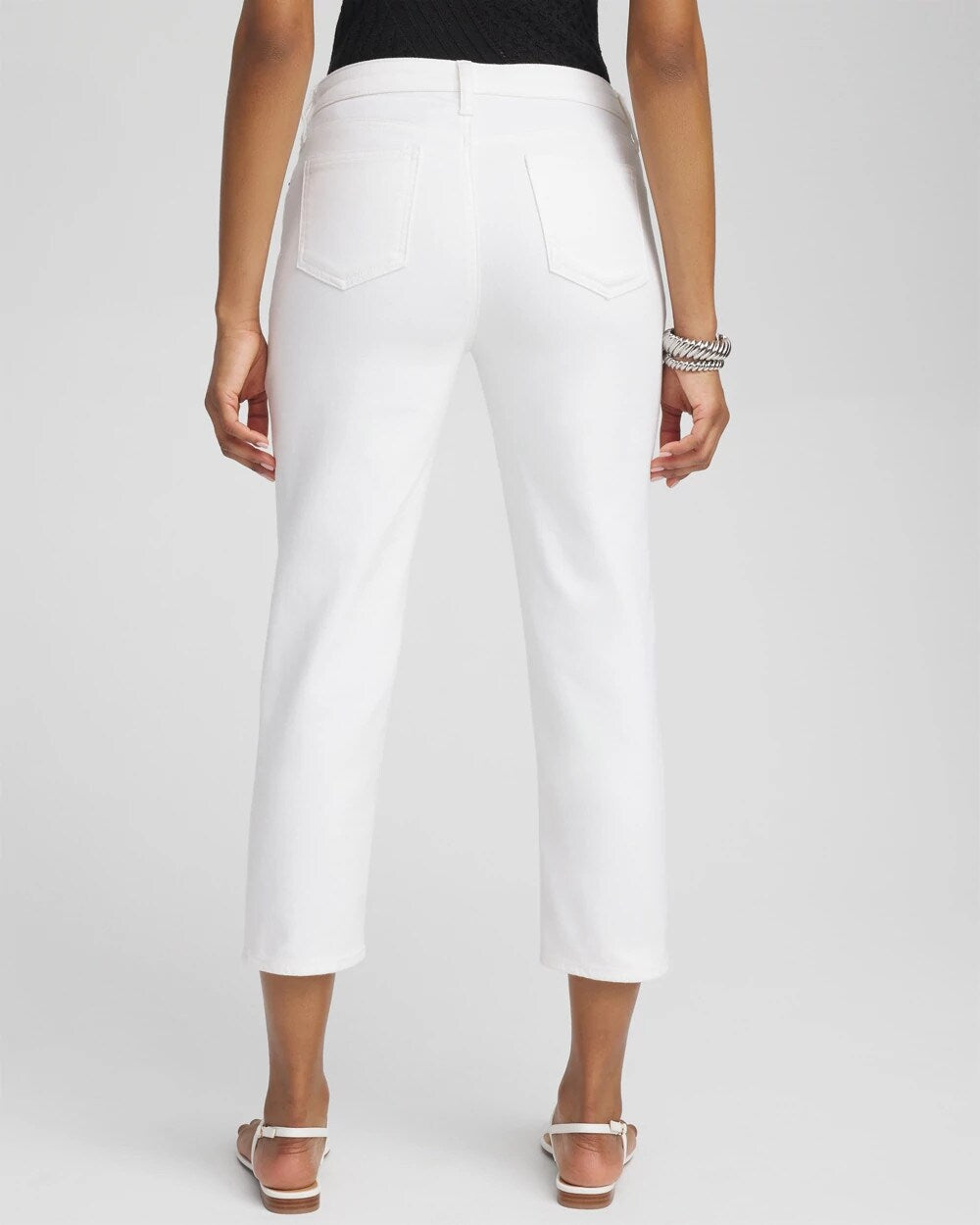 Chico's - No Stain Girlfriend Cropped Jeans