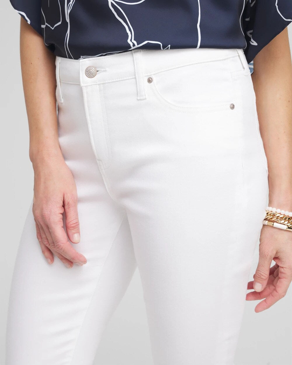 Chico's - No Stain Girlfriend Jeans