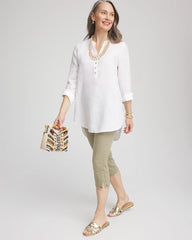 Chico's - 19" Pull-on Capri Jeans
