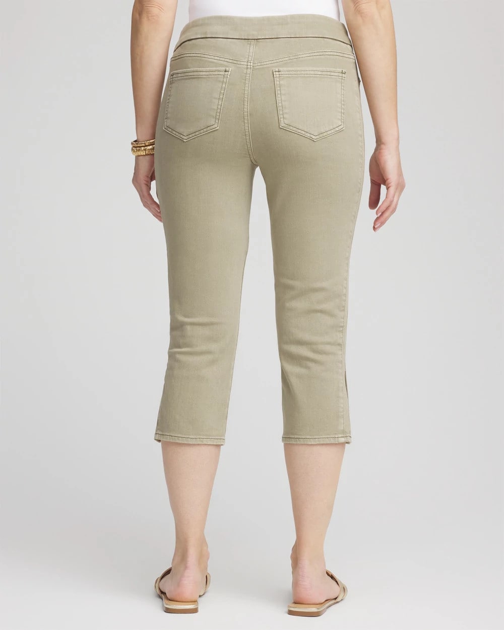 Chico's - 19" Pull-on Capri Jeans
