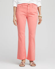 Chico's - Girlfriend Fray Hem Kick Flare Jeans