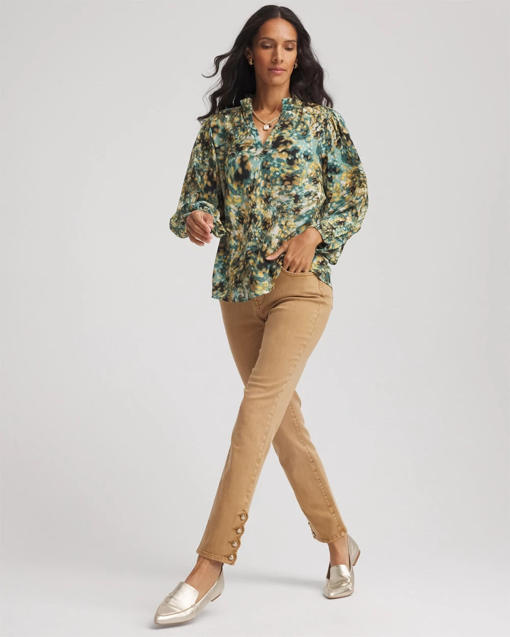 Chico's - Girlfriend Slim Ankle Jeans