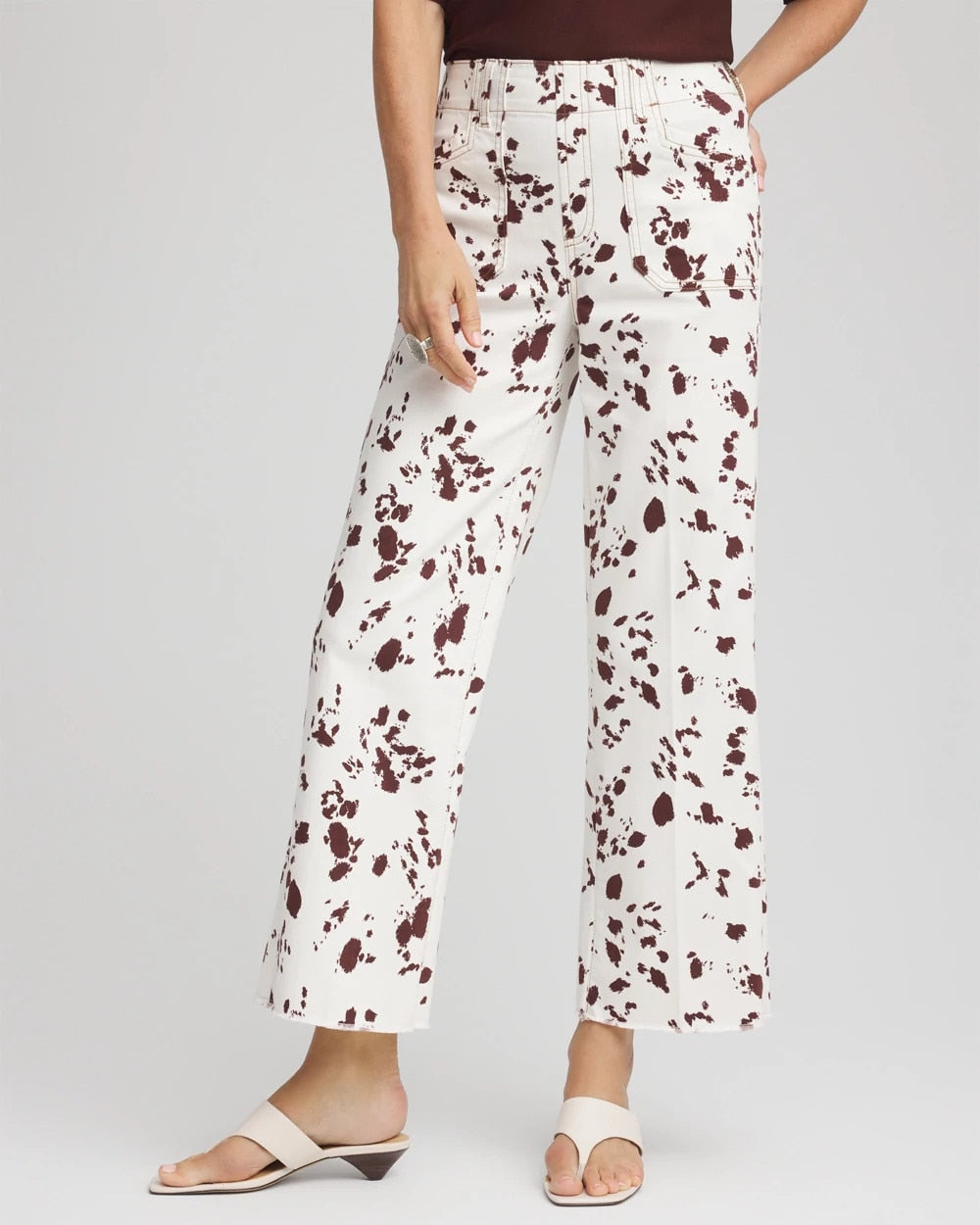 Chico's - Pampas Pony Pull on Wide Crop