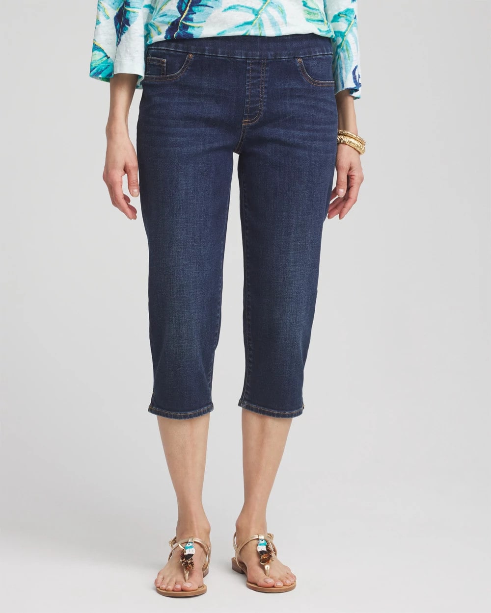 Chico's - 17" Pull on Capris