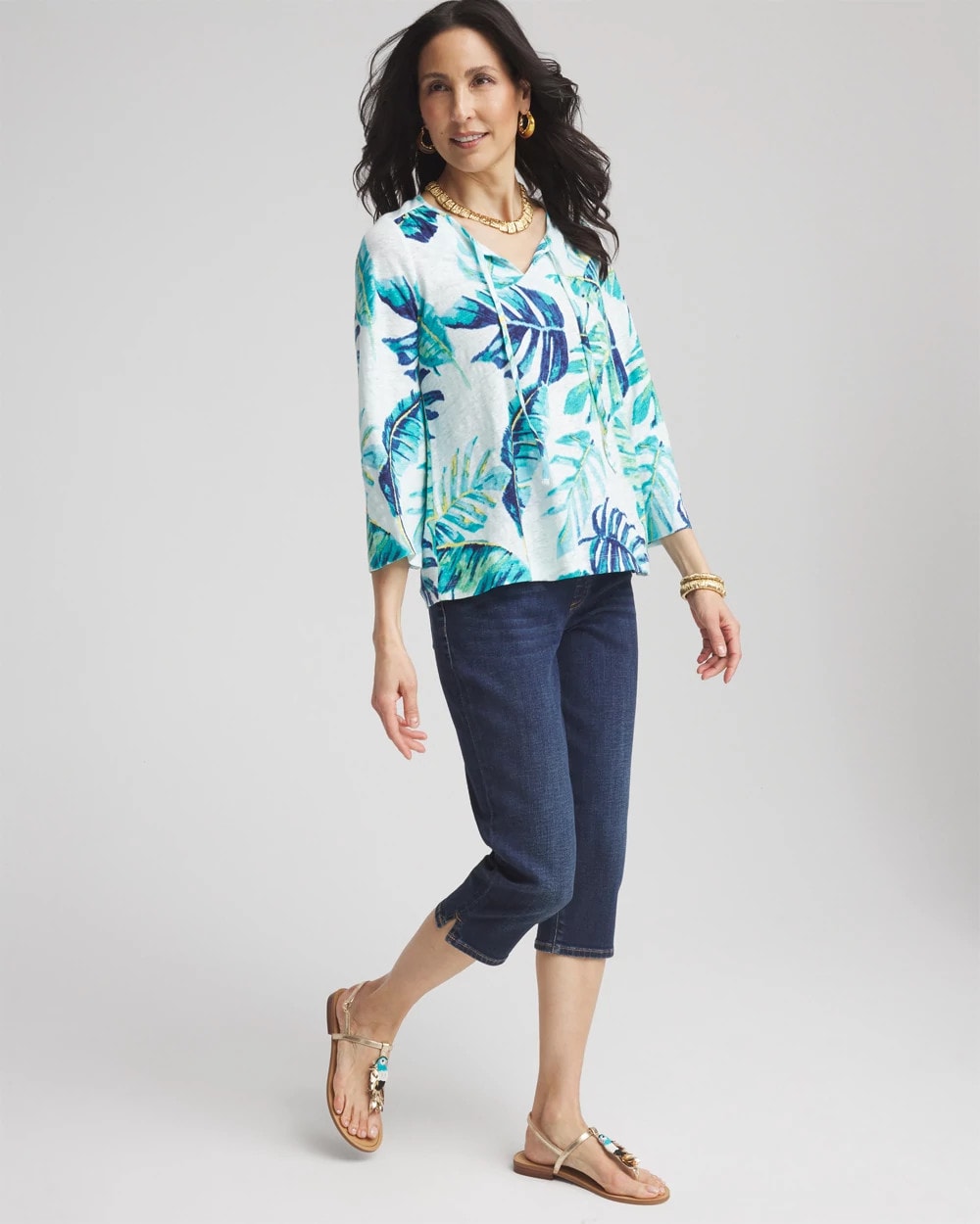 Chico's - 17" Pull on Capris