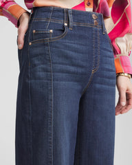 Chico's - Pull-On Wide-Leg Cropped Jeans