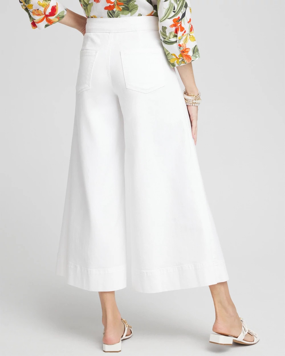 Chico's - Denim Trouser Culottes