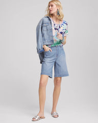 Chico's - Lightweight Summer Jean Shorts
