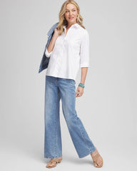 Chico's - High Rise Wide Leg Jeans