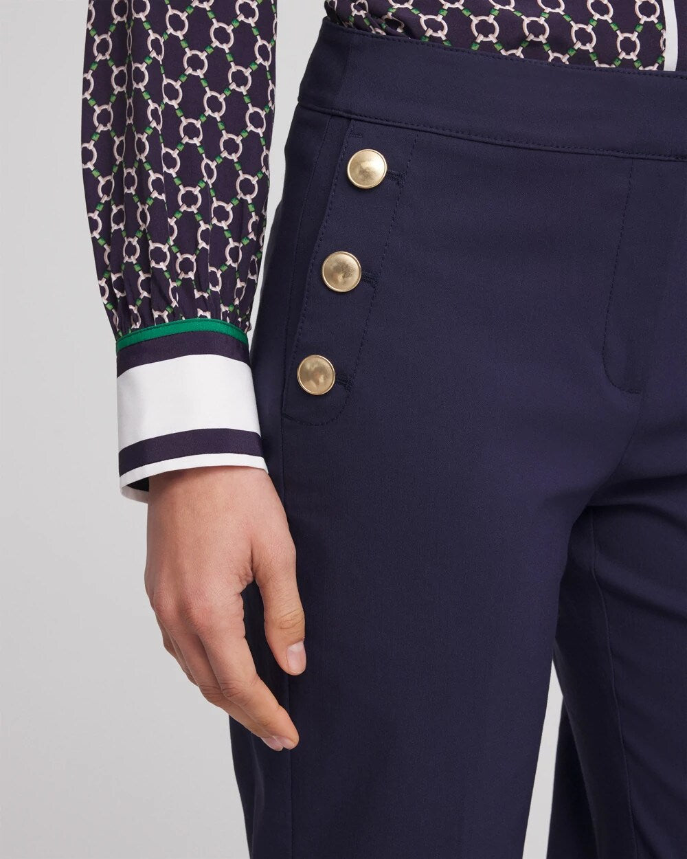 Chico's - Emme Sailor Straight Crops