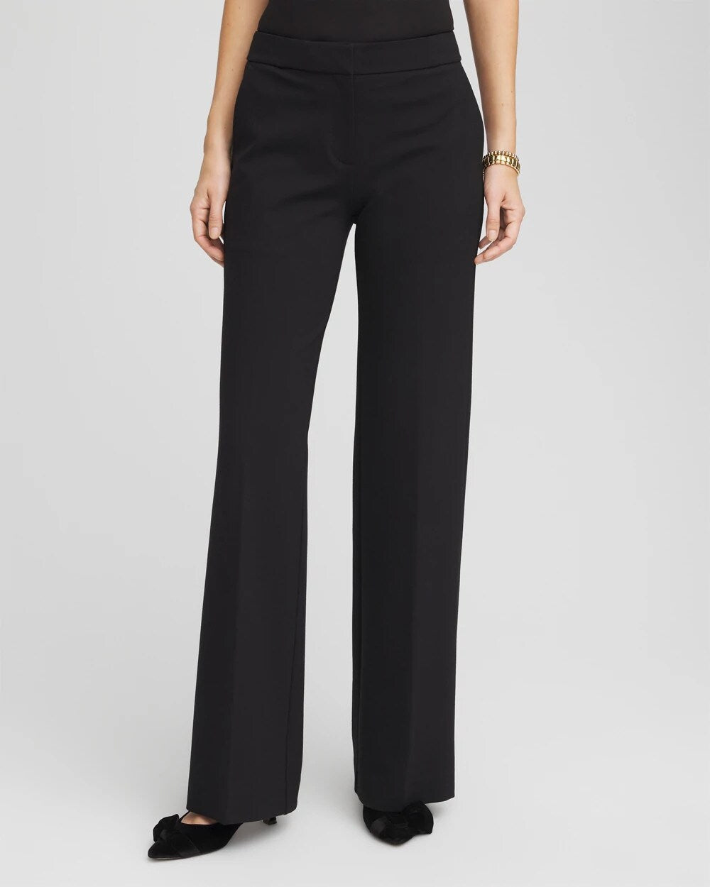 Chico's - Emme Wide-Leg Trouser Ponte Pants