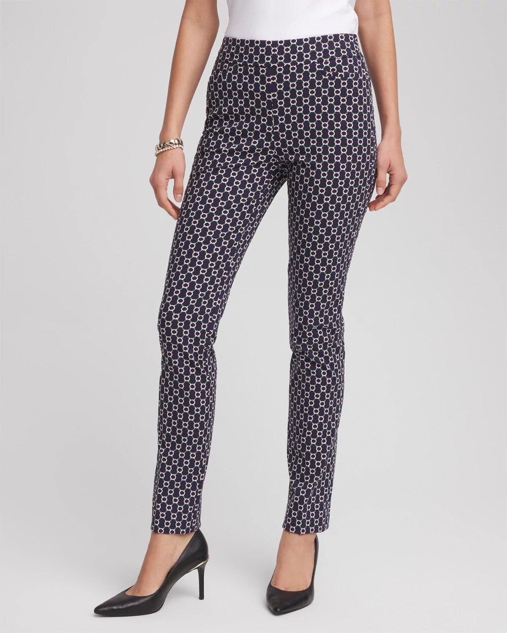 Chico's - Brigitte™ Chain Connection Slim Pants