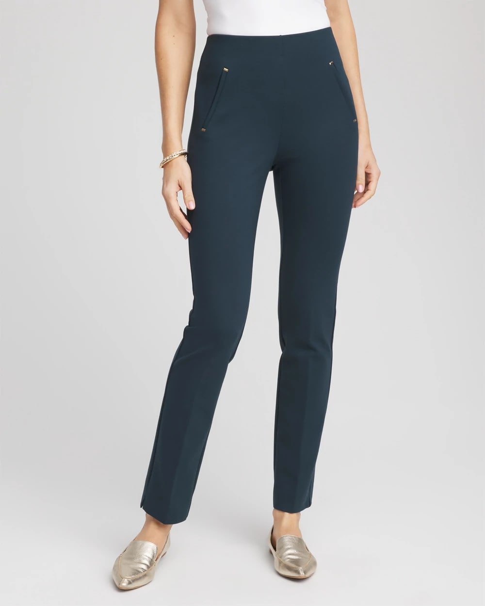 Chico's - Juliet Slim Trim Detail Ankle Pants