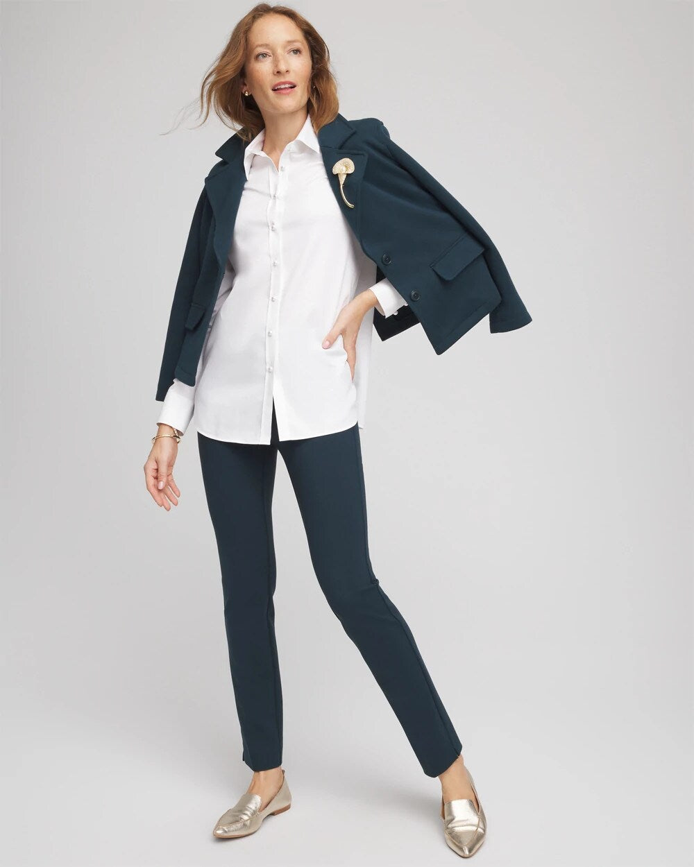 Chico's - Juliet Slim Trim Detail Ankle Pants