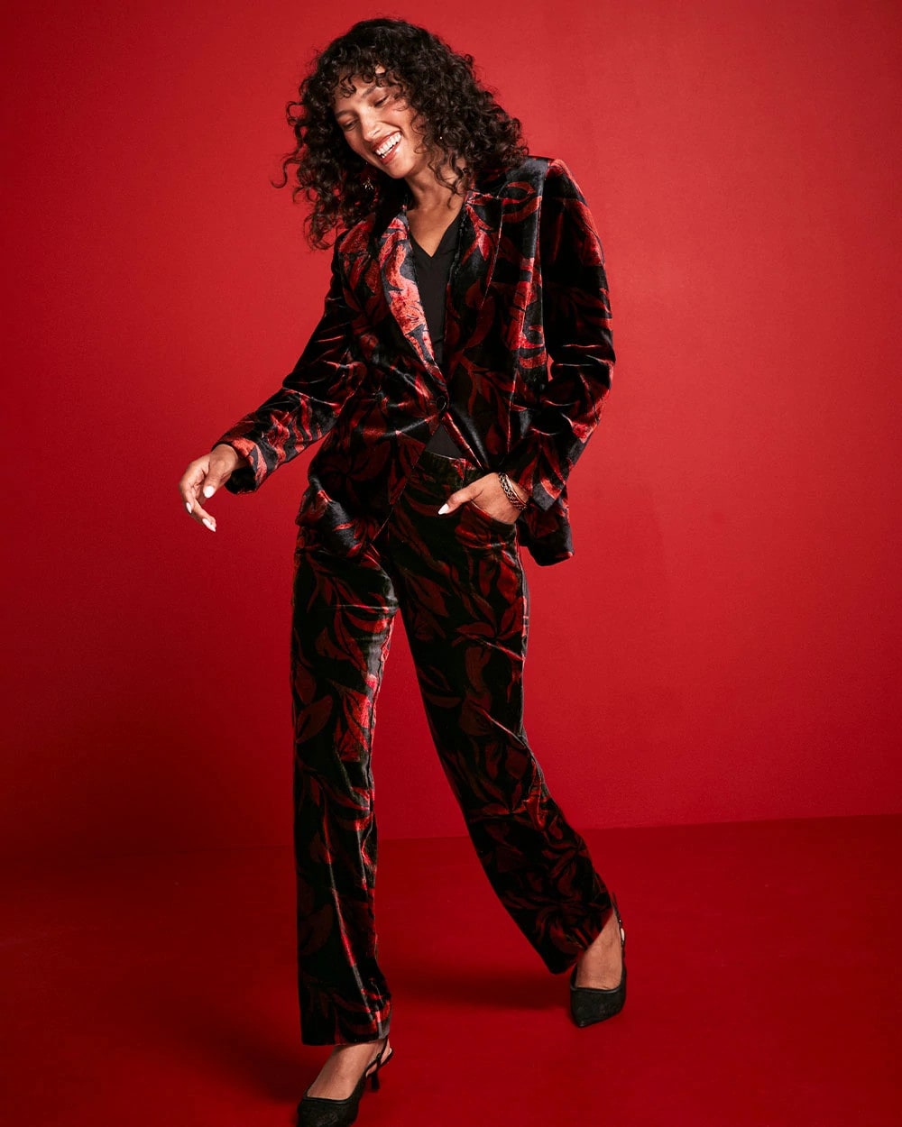 Chico's - Velvet Rose Slim Ankle Pants