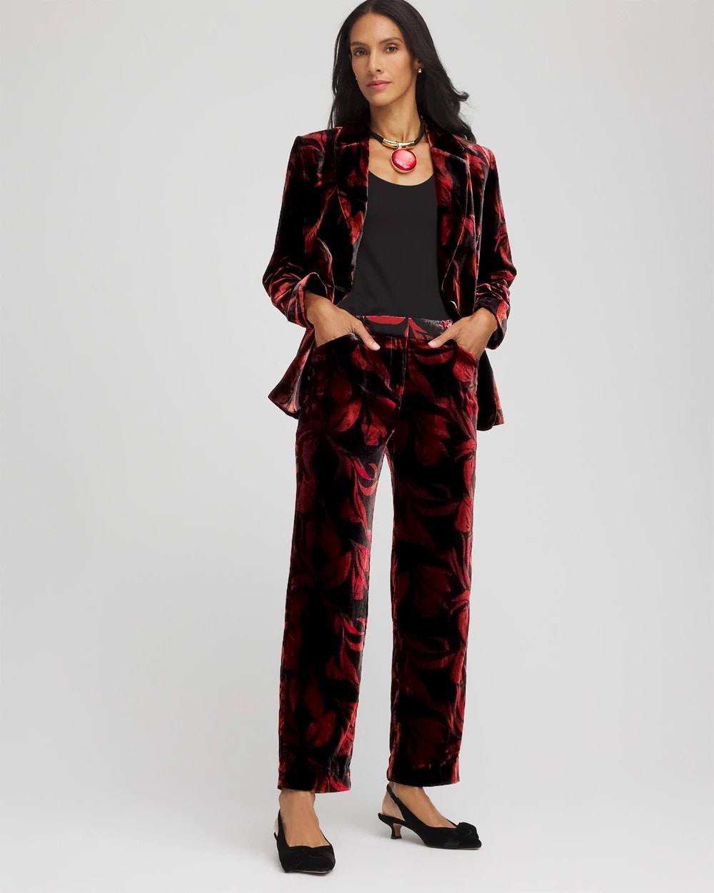 Chico's - Velvet Rose Slim Ankle Pants
