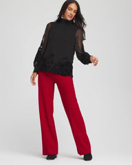 Chico's - Emme Wide-Leg Trouser Ponte Pants