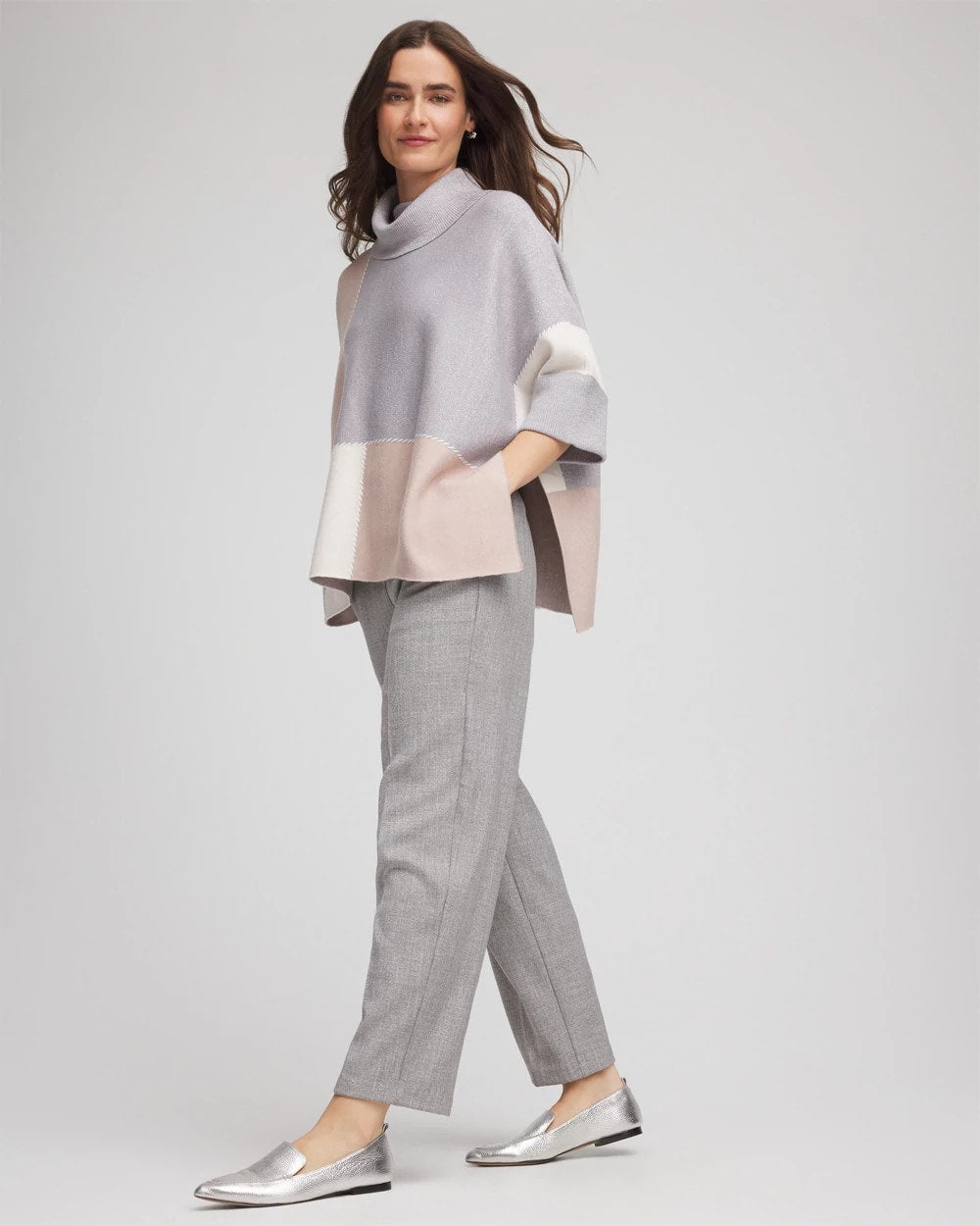 Chico's - Shimmer Straight Tapered Ankle Pants
