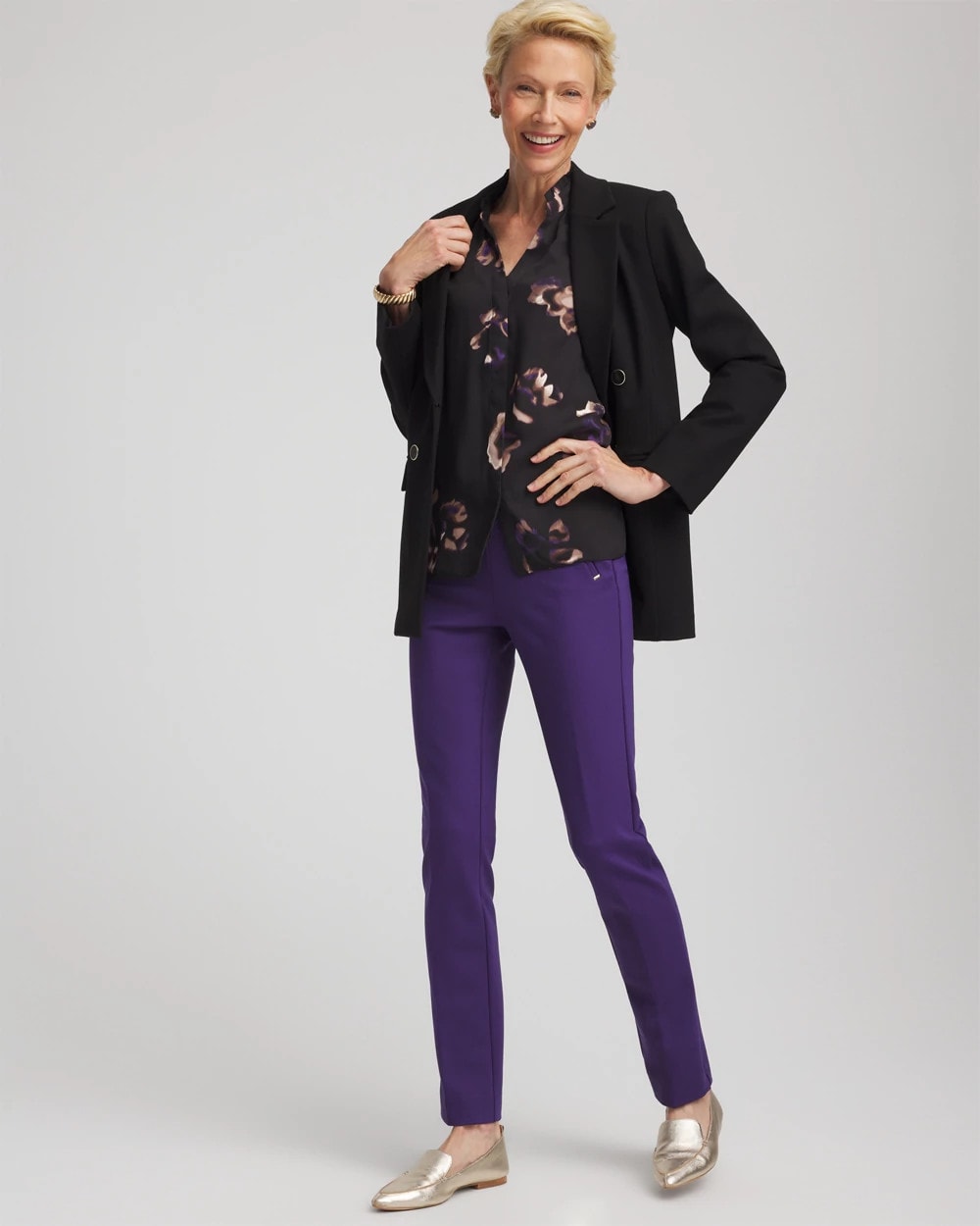 Chico's - Juliet Slim Trim Detail Ankle Pants