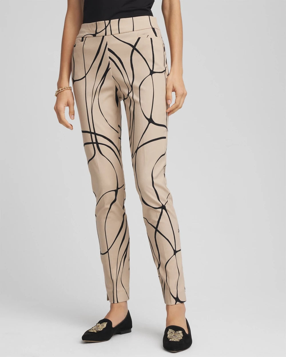 Chico's - Brigitte™ Golden Leaf  Slim Ankle Pants