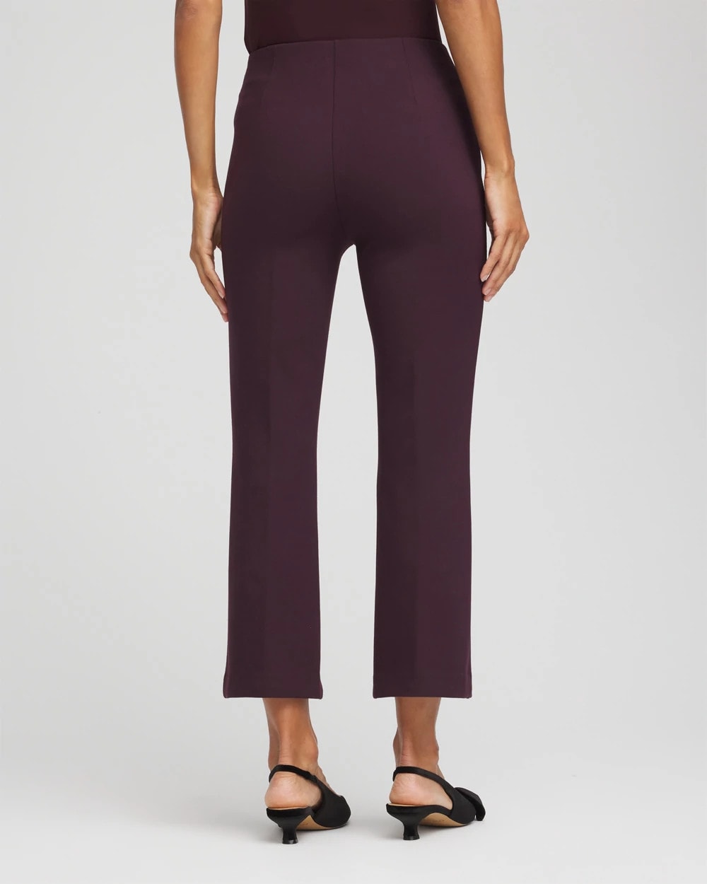 Chico's - Juliet Feathered Flared Cropped Pants