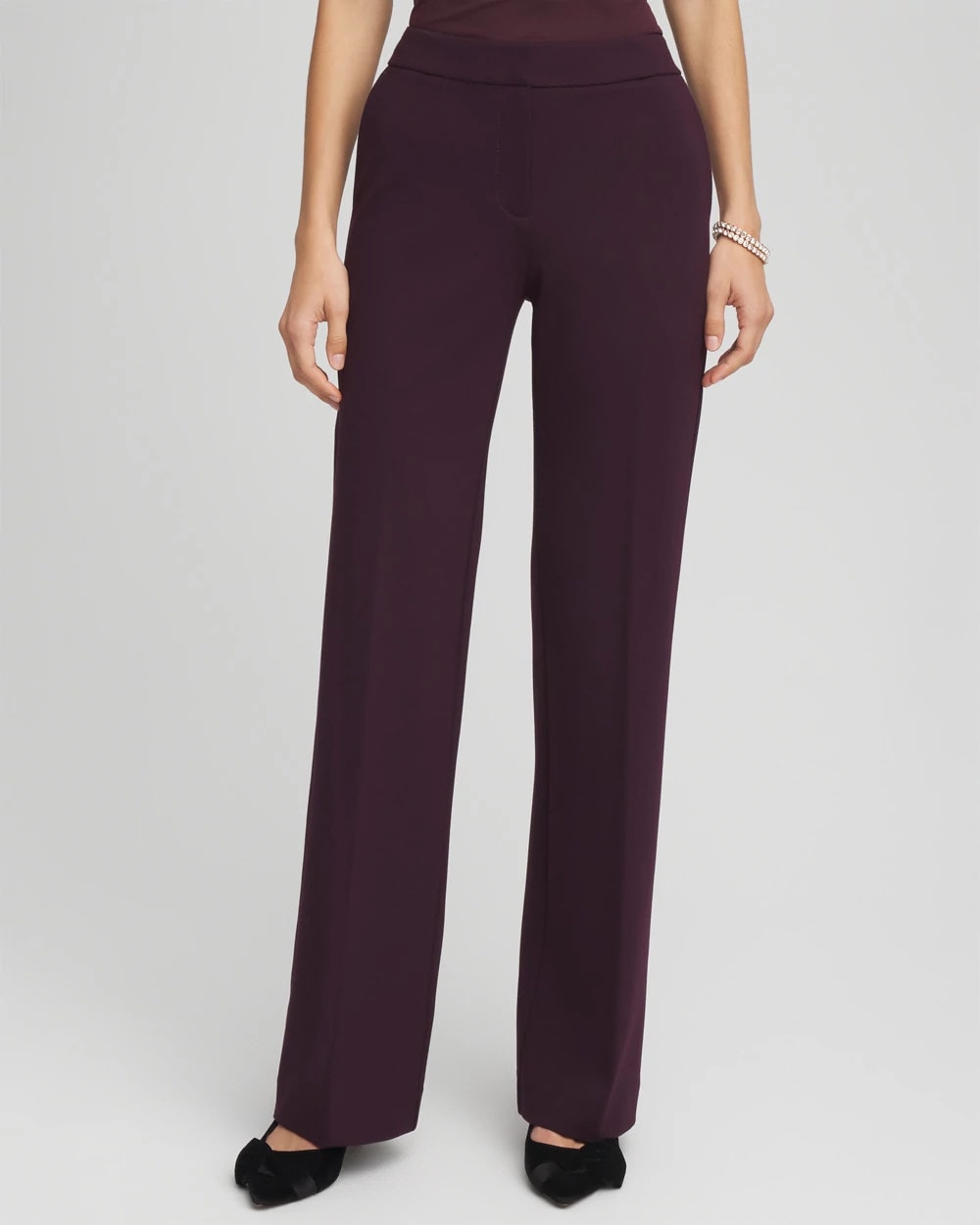 Chico's - Emme Wide-Leg Trouser Ponte Pants