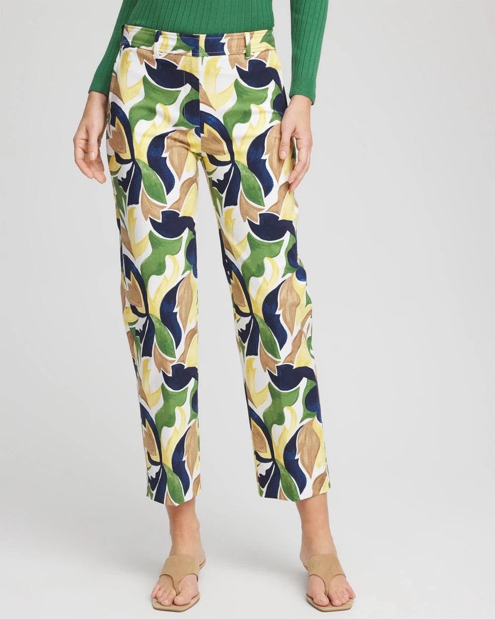Chico's - Emme Straight Mod Cropped Pants