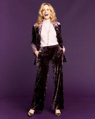 Chico's - Crushed Velvet Wide-Leg Pants