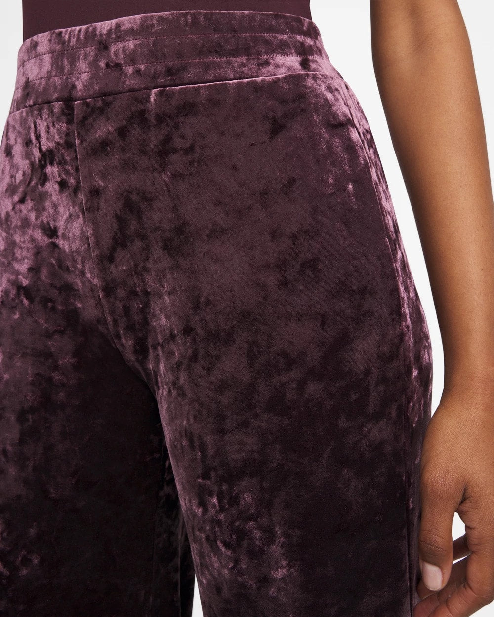 Chico's - Crushed Velvet Wide-Leg Pants