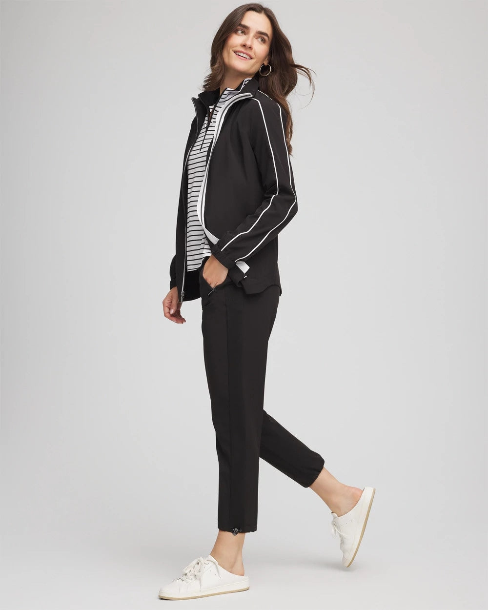 Chico's - Zenergy® UPF Rib Mix Cropped Pants