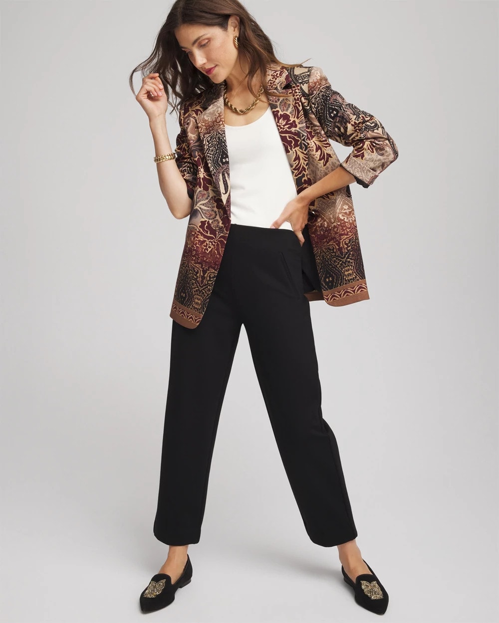 Chico's - Juliet Relaxed Tapered Ankle Pants